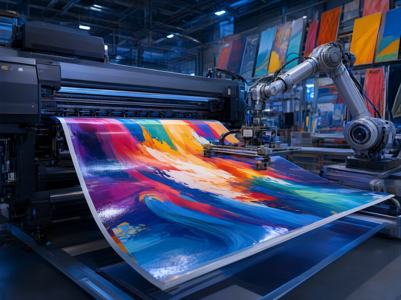 EFI unveils VUTEk printers and automation at PRINTING United